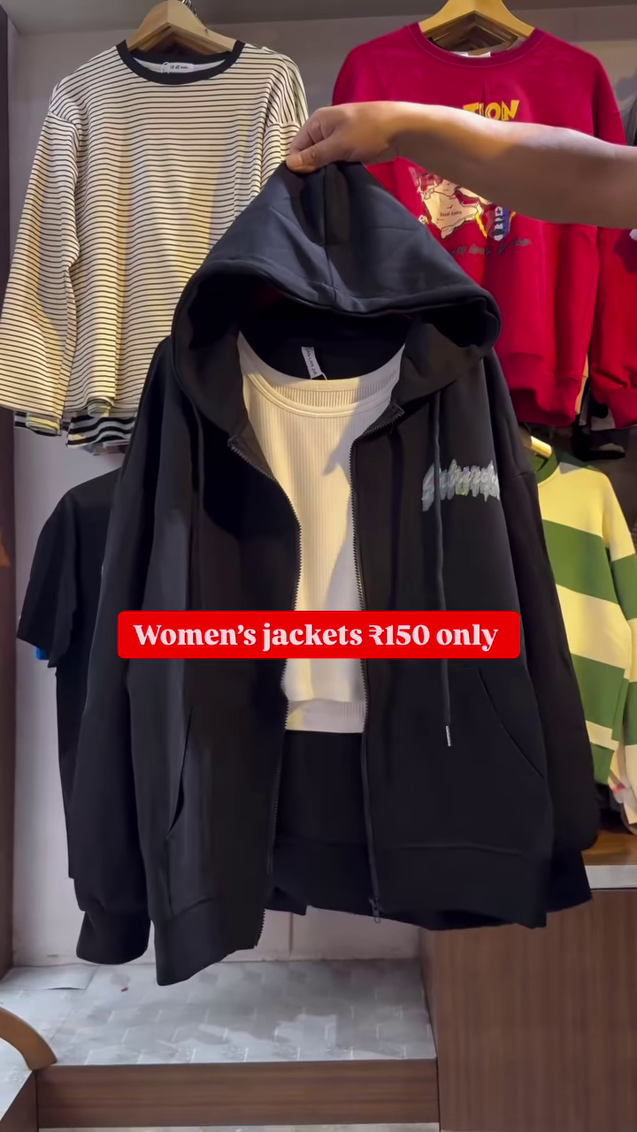 Women's Zip-Up Hoodies π§₯π β Layered Casualwear in Grey, Black & Brown Variants - Image 3