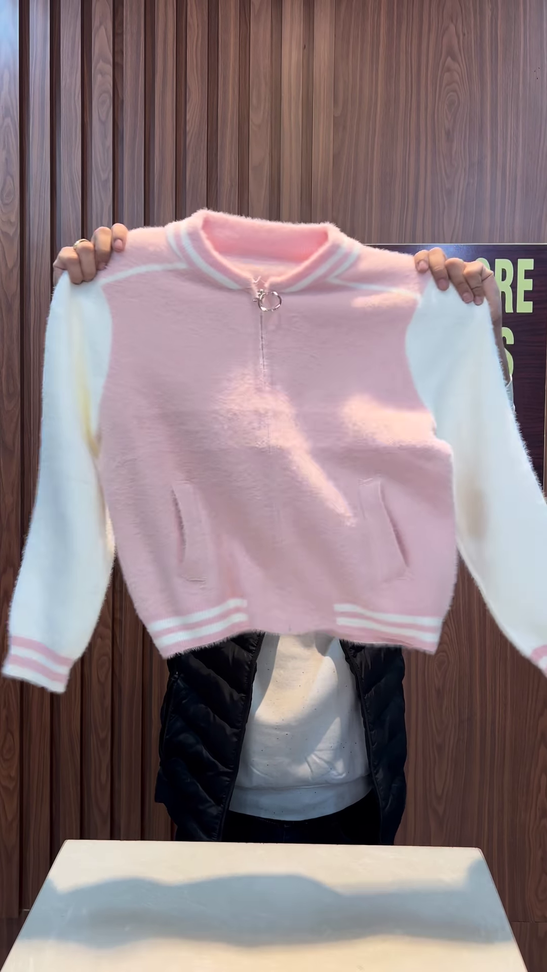 Fuzzy Varsity Zip-Up Winter Jacket Collection πβοΈ