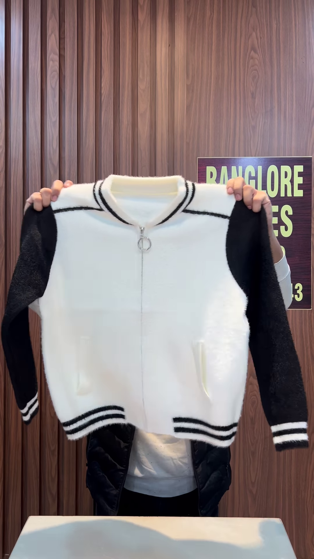 Fuzzy Varsity Zip-Up Winter Jacket Collection πβοΈ - Image 4