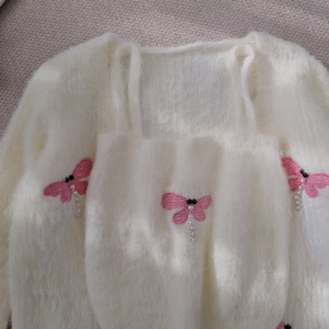 Fairy Fluff Dragonfly Knit Co‑Ord Set 🧚♀️✨
