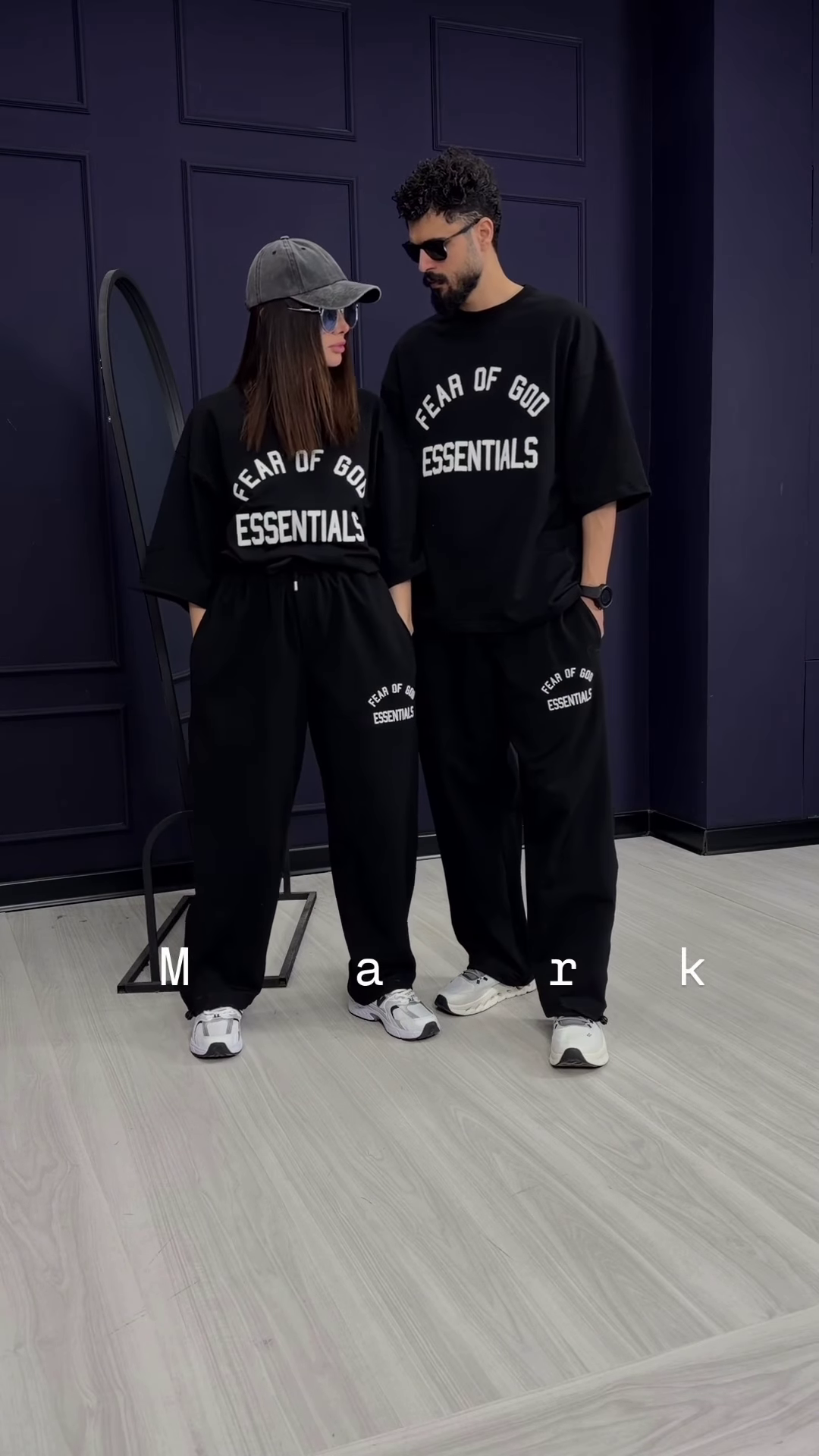 Fear of God Essentials Unisex Co-Ord Set | Oversized T-Shirt & Jogger Set for Men & Women | Premium Streetwear Outfit in Multiple Colours - Image 3