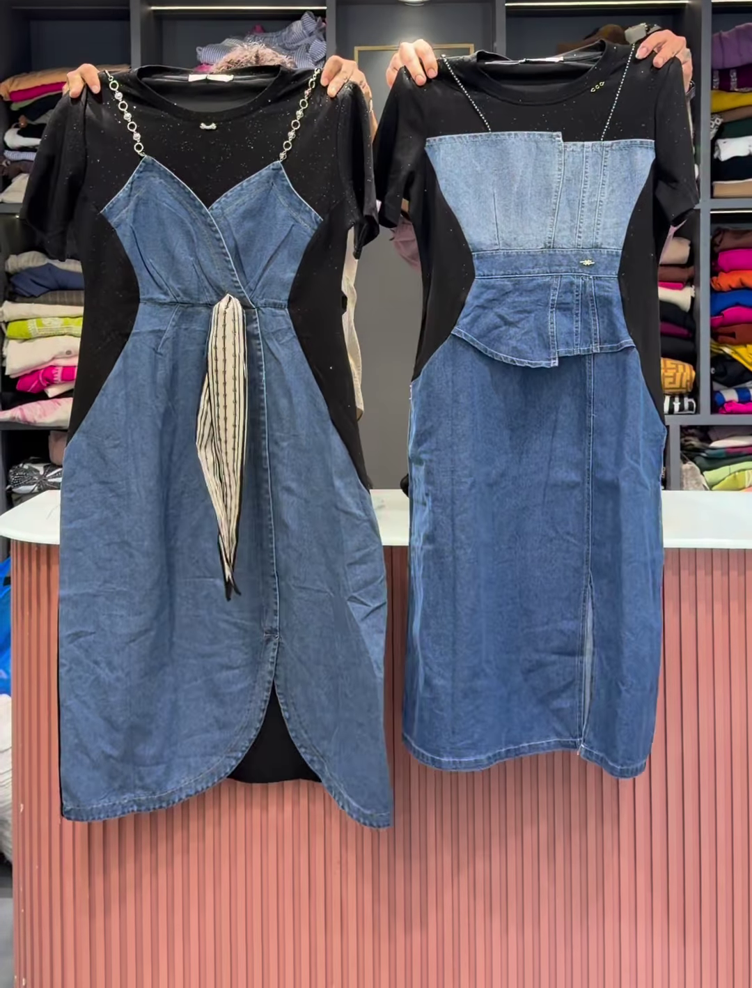 Women’s Trendy Denim Dress Collection – Midi & Bodycon Dresses for Women | Stylish Casual & Party Wear | Different Unique Designs