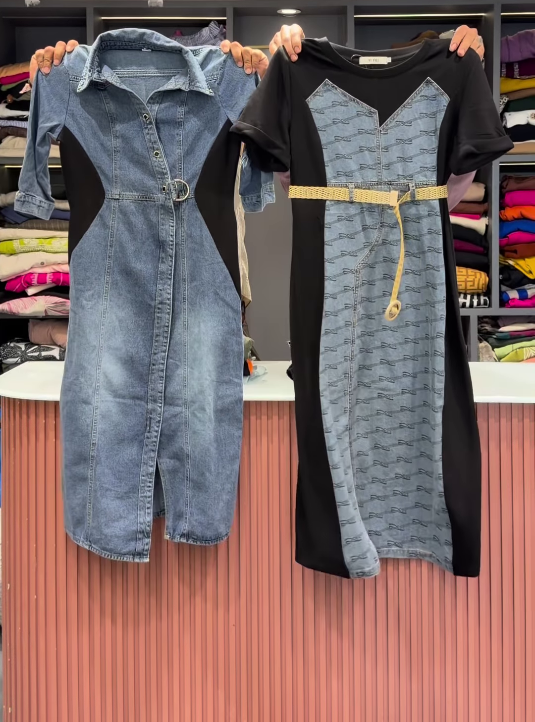 Women’s Trendy Denim Dress Collection – Midi & Bodycon Dresses for Women | Stylish Casual & Party Wear | Different Unique Designs - Image 6