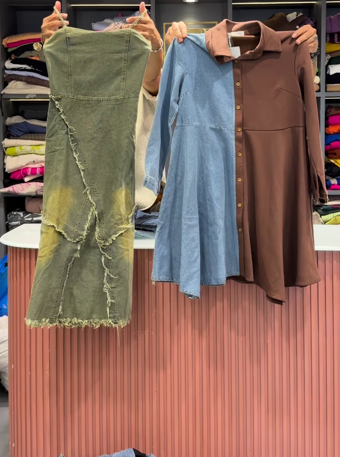 Women’s Trendy Denim Dress Collection – Midi & Bodycon Dresses for Women | Stylish Casual & Party Wear | Different Unique Designs - Image 5