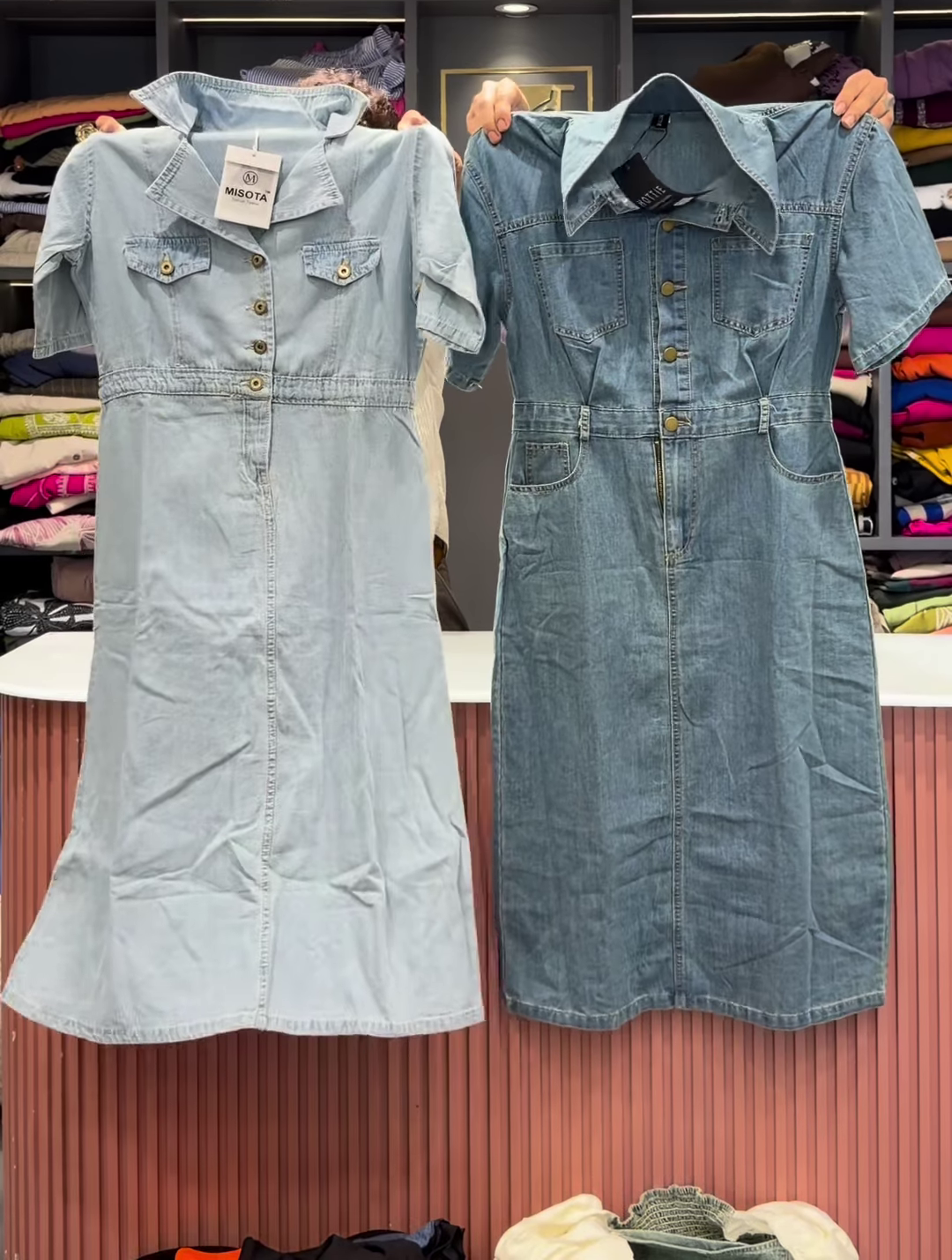 Women’s Trendy Denim Dress Collection – Midi & Bodycon Dresses for Women | Stylish Casual & Party Wear | Different Unique Designs - Image 2